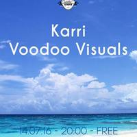 Виступ гуртів Karri та Voodoo Visuals