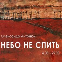 Виставка Олександра Антонюка «Небо не спить»