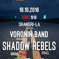 Концерт гуртів Shadow Rebels та Voronin band