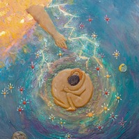 Виставка Євгена Сухарєва «Енкаустика. Загадка Всесвіту»