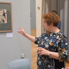 Кураторська екскурсія виставкою Олександра Богомазова